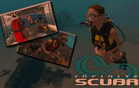 Earn your virtual scuba license with Infinite Scuba